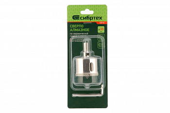 Сверло по керамической плитке и стеклу 35х55 мм СИБРТЕХ 72718