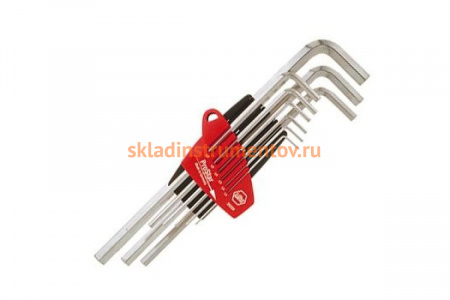 Набор ключей 6-тигранных ProStar SB352 S9, 9 предметов Wiha 07190