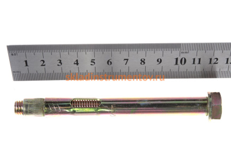 Анкерный болт Зубр 12 x 120 мм, 12 шт, желтопассивированный, Профессионал 302312-12-120