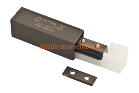 Комплект ножей HM (10 шт; 30x12x1.5 мм) для вала helical Jet 6400013