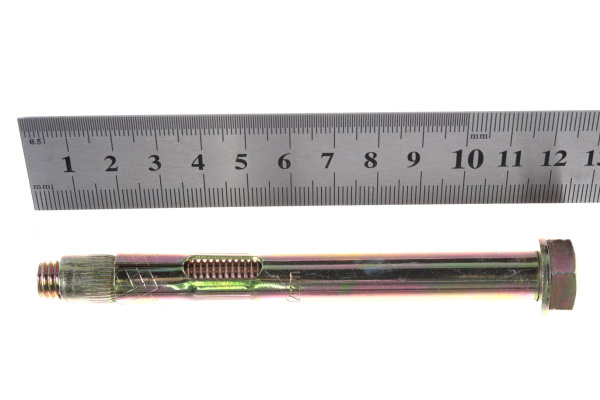 Анкерный болт Зубр 12 x 120 мм, 12 шт, желтопассивированный, Профессионал 302312-12-120