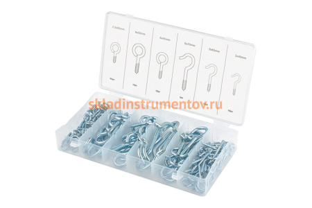 Набор крюков-саморезов СИБРТЕХ 151 предмет 47611