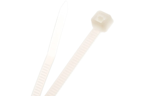 Нейлоновые хомуты Зубр белые, 3.6x300 мм, 100 шт. 309010-36-300