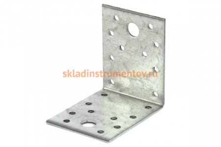 Крепежный уголок СИБРТЕХ 2,5мм КU 70x70x55 мм 464033