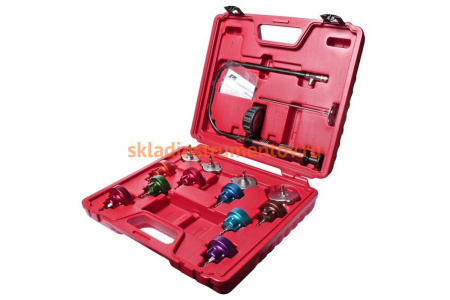 Набор для тестирования герметичности охладительной системы, 14 предметов JTC 1005