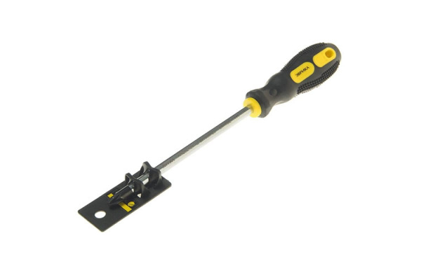 Крестовая отвертка PZ3х200мм 8мм магнитная с держателем ЭВРИКА ER-1DZ-12H