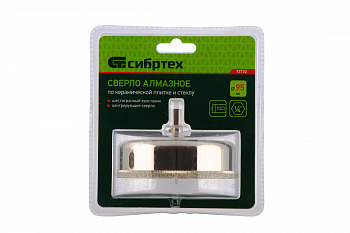 Сверло по керамической плитке и стеклу 95х55 мм СИБРТЕХ 72732