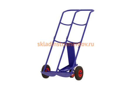Тележка для двух баллонов RUSKLAD КП 2 литые ремень Тележка для двух баллонов RUSKLAD КП 2 литые ремень