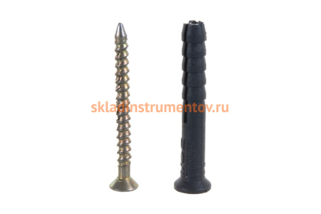 Полипропиленовый дюбель-гвоздь STAYER MASTER потайный бортик, 6x40 мм, 125 шт 30645-06-040