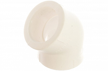 Уголок Энкор PPRC ф 32мм угол 45 белый 45352