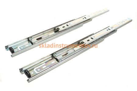 Шариковые направляющие полного выдвижения JET 342 Slide Ball Н42мм, L250мм цинк BUZ342A.250ZI99