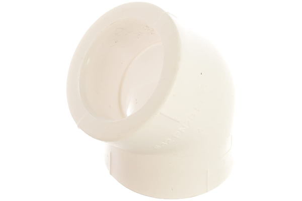 Уголок Энкор PPRC ф 32мм угол 45 белый 45352