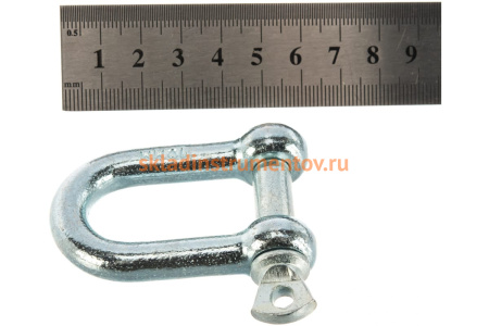 Такелажная скоба ЗУБР, 10мм, 1 шт, тип прямой, оцинкованная, 304516-10 Такелажная скоба ЗУБР, 10мм, 1 шт, тип прямой, оцинкованная, 304516-10
