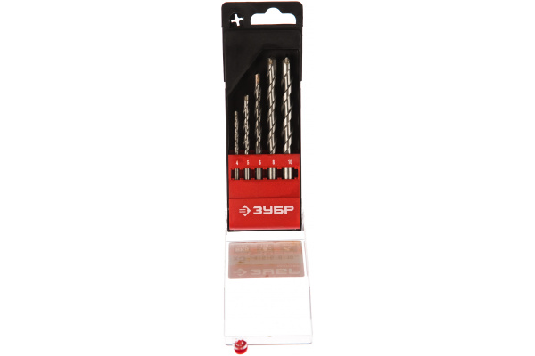 Набор сверл "ПРОФИ" (5 шт.) по бетону ЗУБР 2922-H5