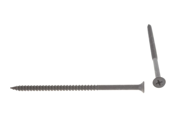 Универсальные саморезы Зубр оксидированные по дереву/металлу, PH2, 4,8x95мм, ТФ1, 100шт 4-300011-48-095