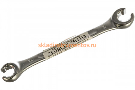 Гаечный разрезной ключ FORCE 11х13 7511113