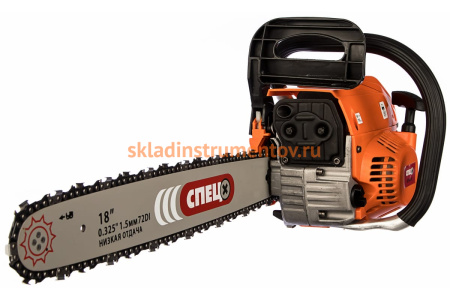 Цепная бензиновая пила СПЕЦ БП-4518
