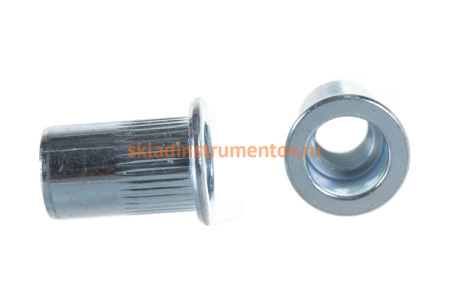 Заклепка резьбовая стальная цилиндрическая с насечкой (50 шт; М8; стандартный борт) MESSER 211108S-50