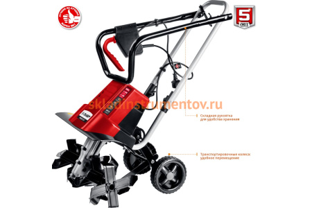 Электрический культиватор ЗУБР ККД-1800