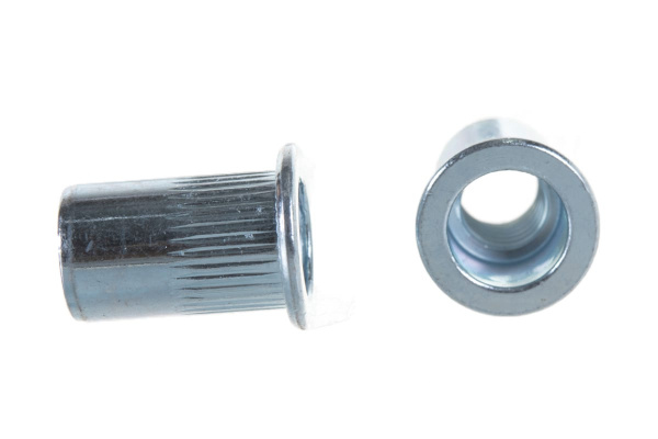 Заклепка резьбовая стальная цилиндрическая с насечкой (50 шт; М8; стандартный борт) MESSER 211108S-50