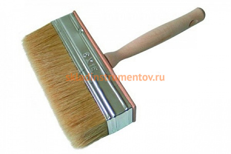 Кисть РемоКолор натуральная щетина, деревянная рукоятка, 30х110мм, 02-2-211