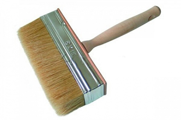Кисть РемоКолор натуральная щетина, деревянная рукоятка, 30х70мм, 02-2-207
