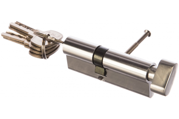 Цилиндровый механизм с вертушкой AJAX AX202/80 mm 30+10+40 CP хром 5 кл. 39875