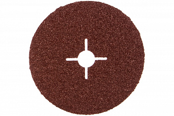 Круг шлифовальный ПРОФИ фибровый (5 шт; 150х22 мм; P24) для УШМ Зубр 35585-150-024