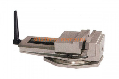 Поворотные станочные тиски с открытым винтом GRIFF серия QB 160 мм 020445