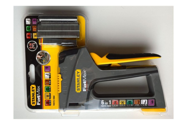 Степлер 6в1 Stanley Light Duty/Heavyduty/Cable/Brads Tr75 Fatmax FMHT6-70868