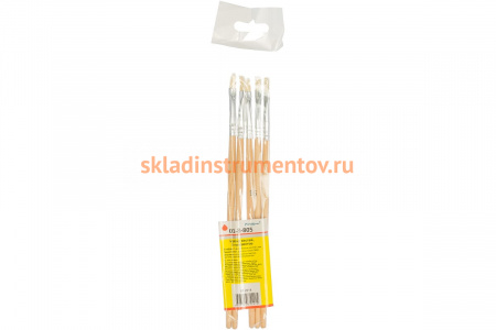 Филеночная кисть, 5 мм, (5 шт /уп.) РемоКолор 01-8-805