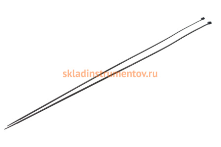 Универсальный пластиковый хомут ЭВРИКА черный 5.0x500мм 50шт ER-15501