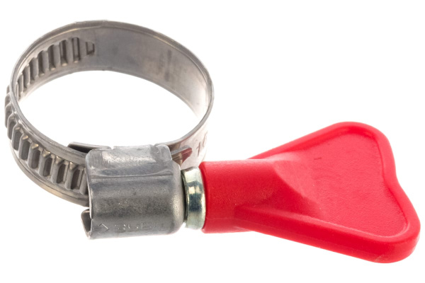 Хомуты Зубр ЭКСПЕРТ Бабочка из нержавеющей стали с накатной лентой НЛ-9, 16-25 мм, 200 шт 37835-16-25-200