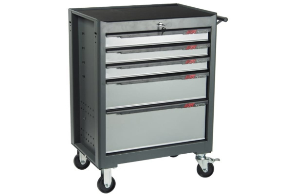 Инструментальная тележка (5 секций, серая, на колесах) JTC-S1065