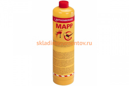 МАПП газ в баллоне ROTHENBERGER 750 мл. 35521-B