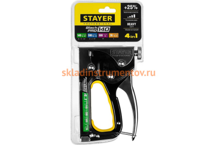Стальной степлер STAYER HERCULES-140 тип 140, 36, 300, 500, 31510_z01