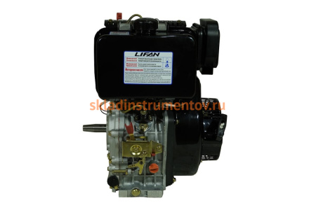 Двигатель LIFAN Diesel 192FD D25, 6A конусный вал 00-00004098