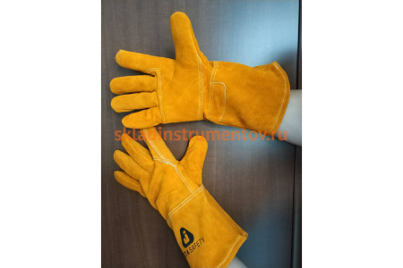 Перчатки сварщика Jeta Safety Ferrus Light, цвет желтый, JWK201-XL