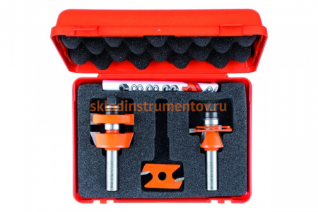 Комплект фрез (2 шт; 41.2х87 мм; хвостовик 12 мм; Z2) CMT 900.624.11