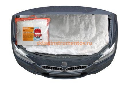 Утеплитель для двигателя (стеклоткань, цвет белый, 140х90 см) Airline ACC-02