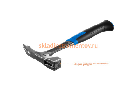 Молоток КРОВЕЛЬЩИКА 600 г цельнокованый, Профессионал ЗУБР "ТИТАН" 20147-600 20147-600_z01