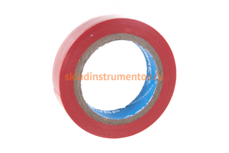 Изолента Зубр ЭЛЕК-10 ПВХ не поддерживает горение 10м /0 13х15мм/ красная 1233-3_z02