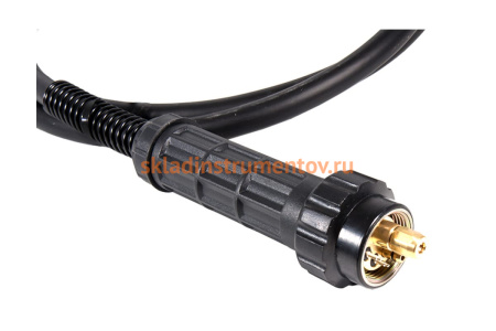 Горелка для MIG/MAG-сварки (3 м; 250 A; 0.6-1.2 мм; EURO разъем) QUATTRO ELEMENTI S6000039