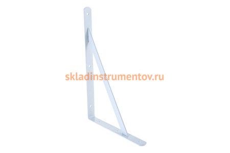 Уголок-кронштейн STAYER MASTER усиленный 400x280x30x4мм белый 37423-1 37423-1