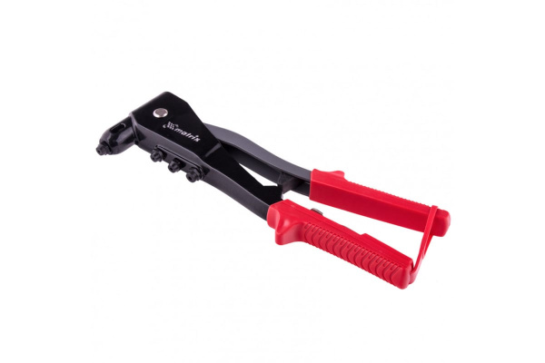 Заклепочник литой, 260 мм, с набором заклепок, заклепки 2,4-3,2-4,0-4,8 мм MATRIX 40552