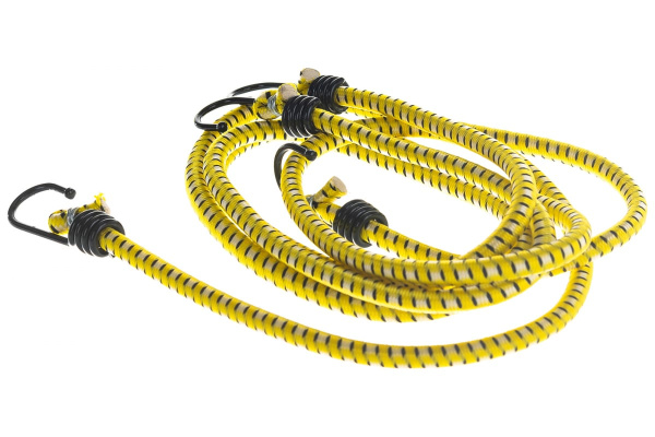 Шнур крепежный резиновый со стальными крюками "MASTER" 2 шт. (120 см; 7 мм) STAYER 40505-120_z01