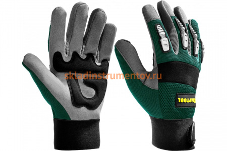 Профессиональные комбинированные перчатки KRAFTOOL Extrem, размер XL, 11287-XL