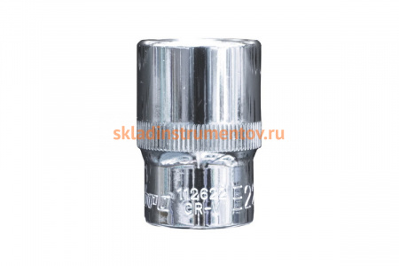 Головка торцевая Е-профиль 1/2" DR (Е22) для гайковертов Ombra 112622