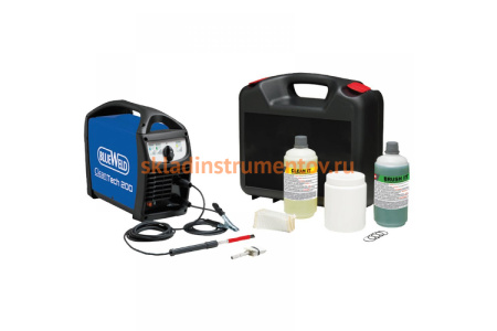 Аппарат для зачистки сварных швов CleanTech 200 809837 с аксессуарами 802953 BLUE WELD 850111