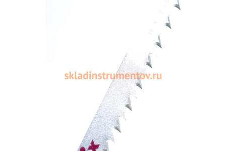 Полотна для электролобзика  по дереву, 3 шт., 155 мм, шаг 4 мм MATRIX 78223